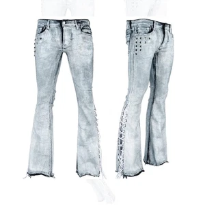 Men’s Wornstar Custom Jeans NWT White Frost Size 38 $600 On Company Website - Picture 1 of 10