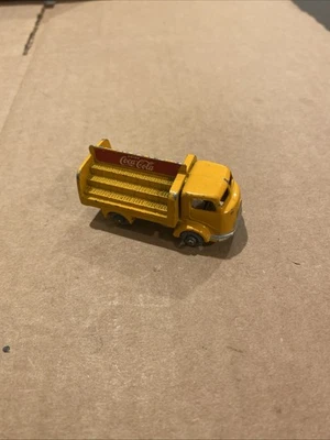 Vintage Matchbox Lesney #37 Karrier Bantam 2 Ton Coca Cola Truck Gray Wheels ￼ - Image 1 of 4