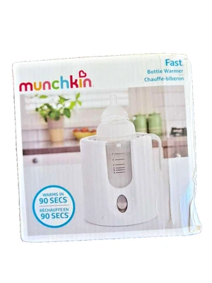 Calentador rápido de botellas Munchkin usado se calienta en 90 segundos Foto 1 de 4