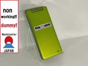 【Factice !】 TOSHIBA T003 (couleur verte) au-japon téléphone portable qui ne fonctionne pas - Photo 1 sur 3