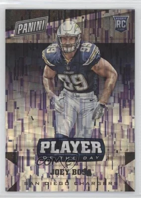 2016 Panini NFL Player of the Day Camo Prizm Joey Bosa #28 Rookie RC - Image 1 of 2