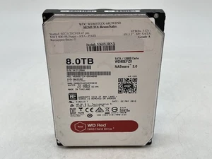 Western Digital Red 8TB WD80EFZX 3.5" SATA Internal HDD GRADE A FREE S/H - Picture 1 of 4