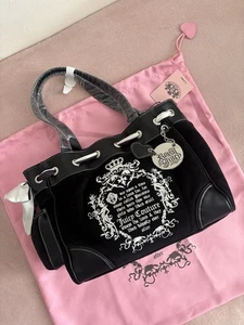 Juicy Couture 'Once Upon A Time' Fairytale Daydreamer Bag Black BNWT - Picture 1 of 7
