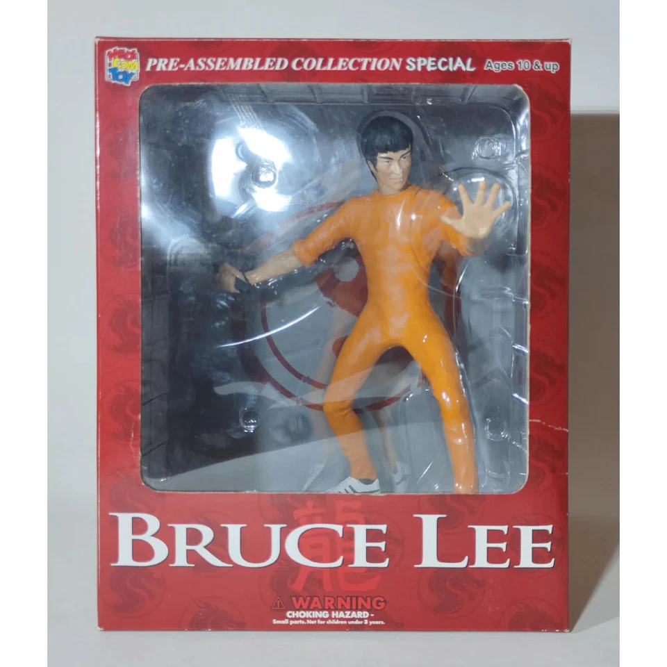 Medicom Bruce Lee Game Of Death Pre-Assembled Collection Special 19 cm Statue - Immagine 1 di 4
