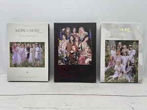 TWICE [MORE & MORE] Mini Album 3 Ver SET 3CD+3 Photo Book+15 Card+3 K POP - Picture 1 of 4