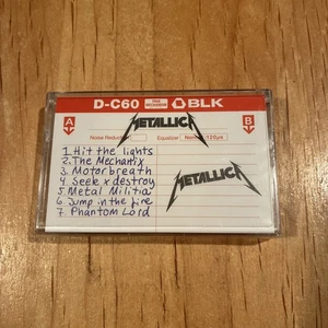Metallica - No Life Till Leather CASSETTE TAPE 2015 RSD issue SEALED anthrax - Foto 1 di 3