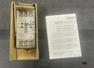 Omron S82K-00728 DIN-rail-mounting 7.5 W Power Supply, Disc. By Mfg - Picture 1 of 6