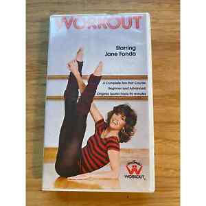 Jane Fonda Workout VHS RCA/KVC 1982 Original