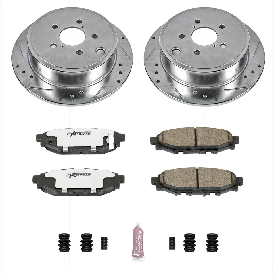 Kit de frenos Power Stop K4631-26 1 clic Street Warrior Z26 para 12-14 Subaru WRX Foto 1 de 1