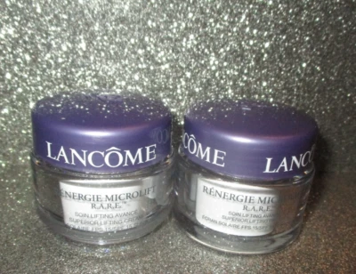 2x Lancome Renergie Microlift R.A.R.E. Crema lifting superior de 0,5 oz cada una Foto 1 de 2