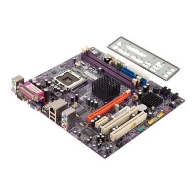 Motherboard Matx ECS 945gct-m V:1.0 Socket LGA775 DDR2 Pcie PCI - Image 1 of 3