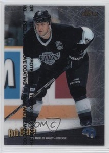 1998-99 Topps Finest Rob Blake #7 HOF