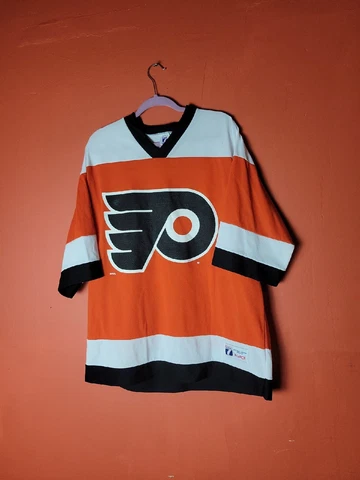 Vintage Eric Lindros #88 Philadelphia Flyers Jersey Adult XL Extra Large Logo 7 Cover