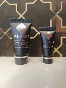 Elemis Ultra Smart Duo Eye Cream 5ml & Pro-Collagen Moisturiser 10ml Travel New - Picture 1 of 2