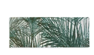 $550 ABYSS LIANE Bath Rug Runner 23"W X 63"L Color: Evergreen~ Portugal ~NWT - Picture 1 of 3