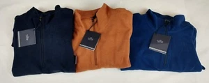 Nautica Windward Sweater Pullover 1/4 Zip Mens Cotton (3 Colors) (2 Sizes) NEW - Picture 1 of 15