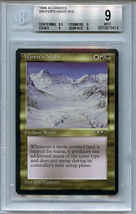 MTG Winter's Night BGS 9.0 (9) Mint Alliances Magic Card Amricons 7914 - Picture 1 of 2