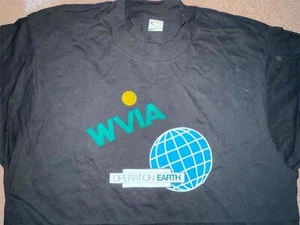 VTG 80S NEW XL OPERATION EARTH SCREEN STARS SHIRT - Picture 1 of 5