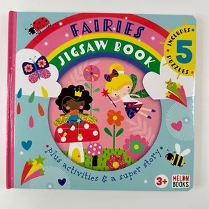 Fairies Jigsaw Puzzle Book, 5 Puzzles and Story, NEW (Board Book) - Bild 1 von 10