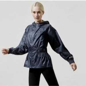 Chaqueta con Capucha Impermeable Sweaty Betty Para Mujer Verde Cam Storm Seeker Talla Grande - Imagen 1 de 8