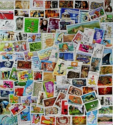 FRANCE Wonderful collection, 400 different comm. stamps mainly from 2007 to 2018 - Image 1 of 3