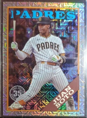 Juan Soto- 2023 Topps Chrome Update- Silver Pack Mojo #T88CU-69 - Image 1 of 2