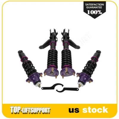 Enrolladores púrpuras para resortes de suspensión de altura ajustable Acura RSX 2002-06 puntales Foto 1 de 4