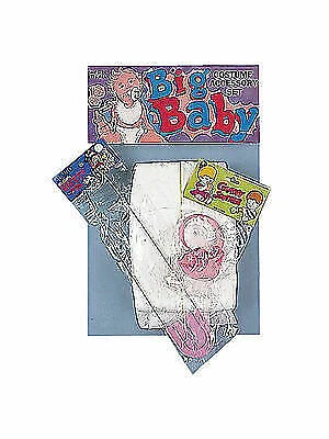 Forum Novelties 51655 Baby Diaper Pin Pacifier Adult Pink