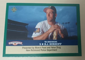 1995 Milwaukee Brewers Police Cards - More-4 Food and Value Drug New Richmond... - Bild 1 von 23