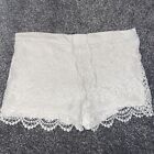 RU Atmosphere Lace Look Lined Summer Shorts 14 UK