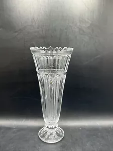 Shannon Crystal By Godinger Designs Of Ireland Vase 9” - Picture 1 of 3