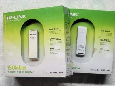 TP-LINK TL-WN727 Wireless USB Adapter x 2 - Image 1 of 4