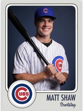 Matt Shaw Custom Baseball Card. 2023 Chicago Cubs 1st Round Pick!