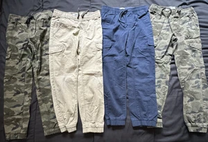 4x Old Navy Cargo Pants Boys Size Medium 8 - Picture 1 of 14