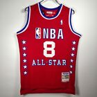 Kobe Bryant All-Star Game Red #8 Jersey Embroidered Style New S-2XL