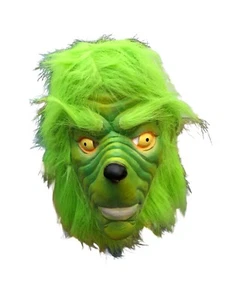 GRINCH MASK. LATEX . ADULT SIZE. - Picture 1 of 1
