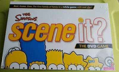 The Simpsons Scene It DVD Game Trivia / Board Game (Mattel) New Factory Sealed - Image 1 of 4