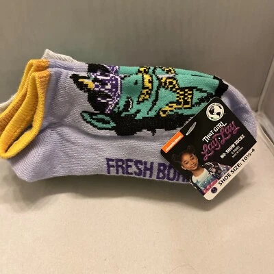 NickelodeonThat Girl Lay Lay Girls No Show Socks 6-Pack New - Image 1 of 4