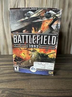 Battlefield 1942, 2002, Small Box, New & Sealed - Damaged Box - Image 1 of 3