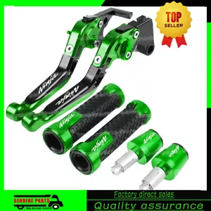 For Kawasaki NINJA 250R 300R 400 650R Accessories Brake Clutch Levers Handlebar - Picture 1 of 14
