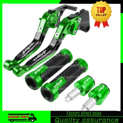 For Kawasaki NINJA 250R 300R 400 650R Accessories Brake Clutch Levers Handlebar Foto 1 de 4