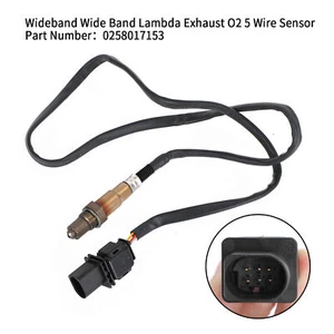 Upstream Lambda 02 Sensor 0258017153 5-Wire For Audi A3 A4 A5 A8 Q3 Q5 07-14 Z - Picture 1 of 11