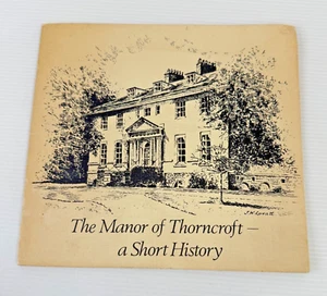 The Manor Of Throncroft 1977 Vintage Illustrated Guide Book Booklet - Picture 1 of 10