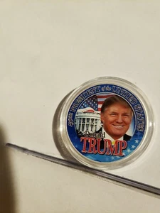 Donald Trump 45th President US Commemorative Coin Make American Great New 2020 - Picture 1 of 2