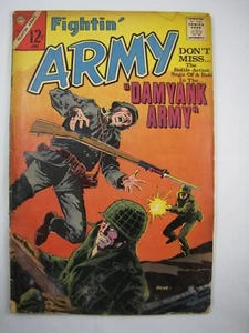Charlton Comics Fightin' Army #74 June 1967 Rough Condition - Picture 1 of 2