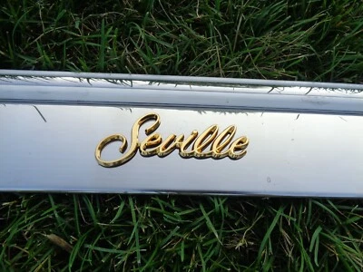 GM 20725339 1990 1991 CADILLAC SEVILLE FRT LH БОКОВАЯ ДВЕРЬ НЕРЖАВЕЮЩАЯ МОЛДИНГОВАЯ ОТДЕЛКА - Изображение 1 из 4