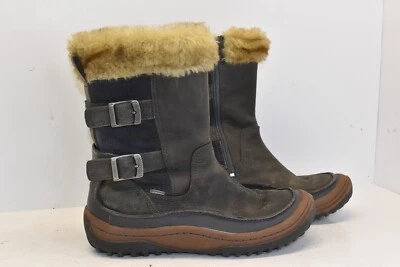 Merrell Mujer Decora Chant Invierno Impermeable Imitación Piel Forrada Botas Talla 9 Gris Foto 1 de 4