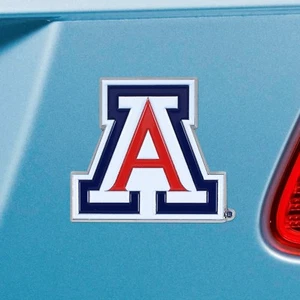 Arizona Wildcats Heavy Duty Metal 3-D Color Auto Emblem  - Picture 1 of 3