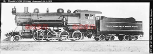 4DD451 NEG/RP 1910 TORONTO HAMILTON & BUFFALO RAILWAY 280 LOCO #50 renum to 101 - Imagen 1 de 1