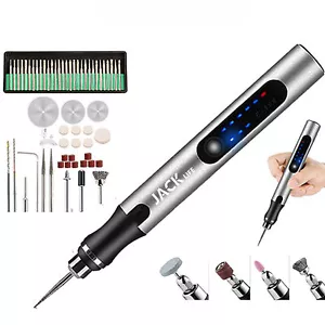 USB Cordless Rotary Tool Kit Woodworking Engraving Pen DIY Mini Wireless Drill - Picture 1 of 21